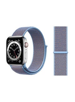 Bikson Replacement Band for Watch Series 5/4/3/2/1 42/44mm Cerulean Blue 