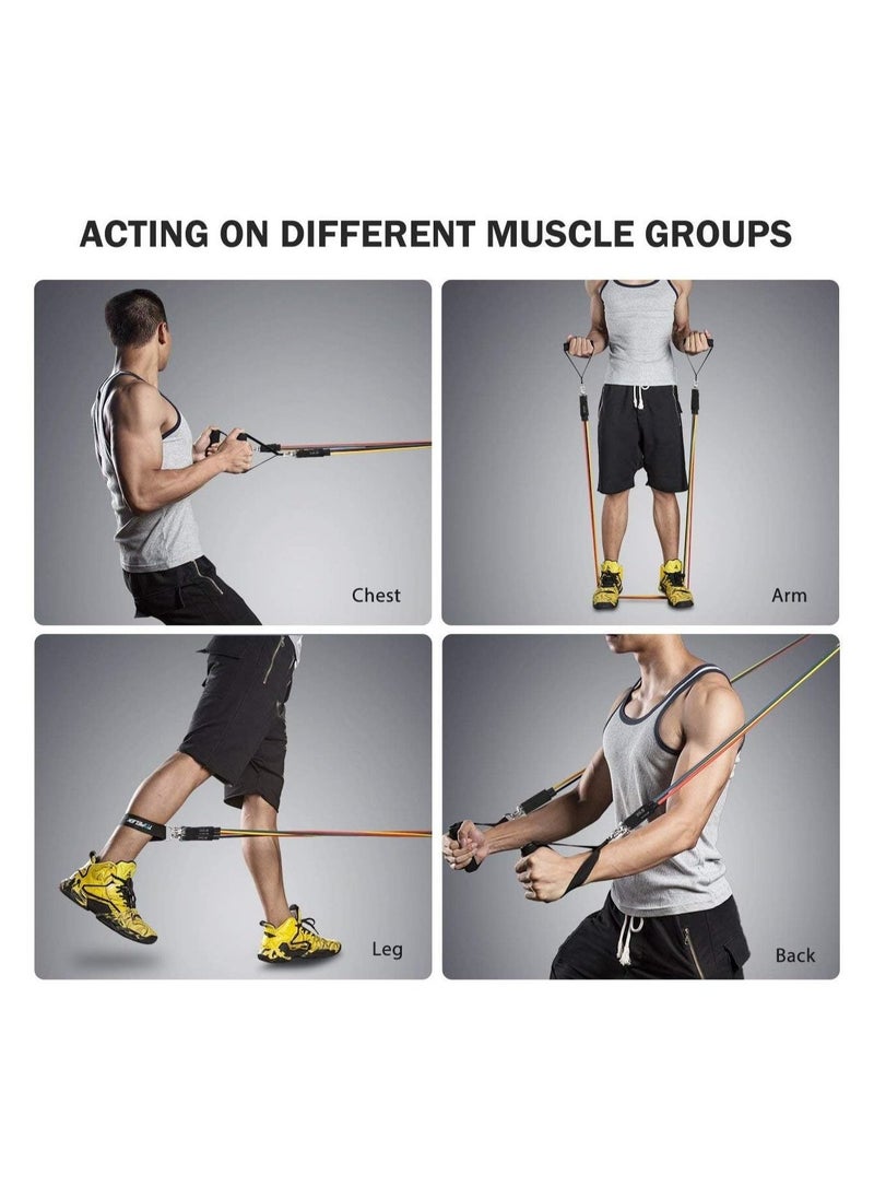 Resistance Fitness Home 11-Piece Set Fitness Training Straps Set - Multifunctional Elastic Pull Rope Fitness Workout Belt Set for Home Training and Sport Resistance Straps - pzsku/Z1B0A44A70E862A2DD227Z/45/_/1687087705/4a2b6aaa-02b9-4adf-9c5f-849b606c4cb5