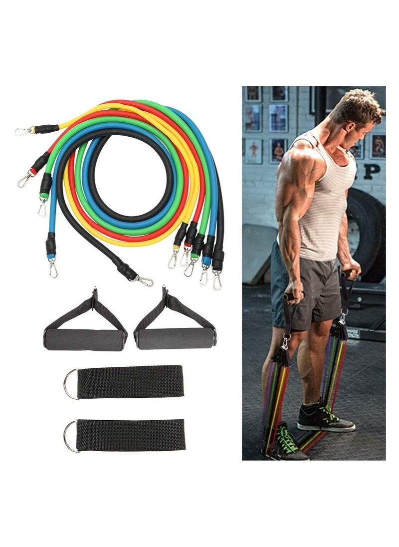 Resistance Fitness Home 11-Piece Set Fitness Training Straps Set - Multifunctional Elastic Pull Rope Fitness Workout Belt Set for Home Training and Sport Resistance Straps - pzsku/Z1B0A44A70E862A2DD227Z/45/_/1687087707/9ebbf470-fc87-4563-a049-9735868f623b