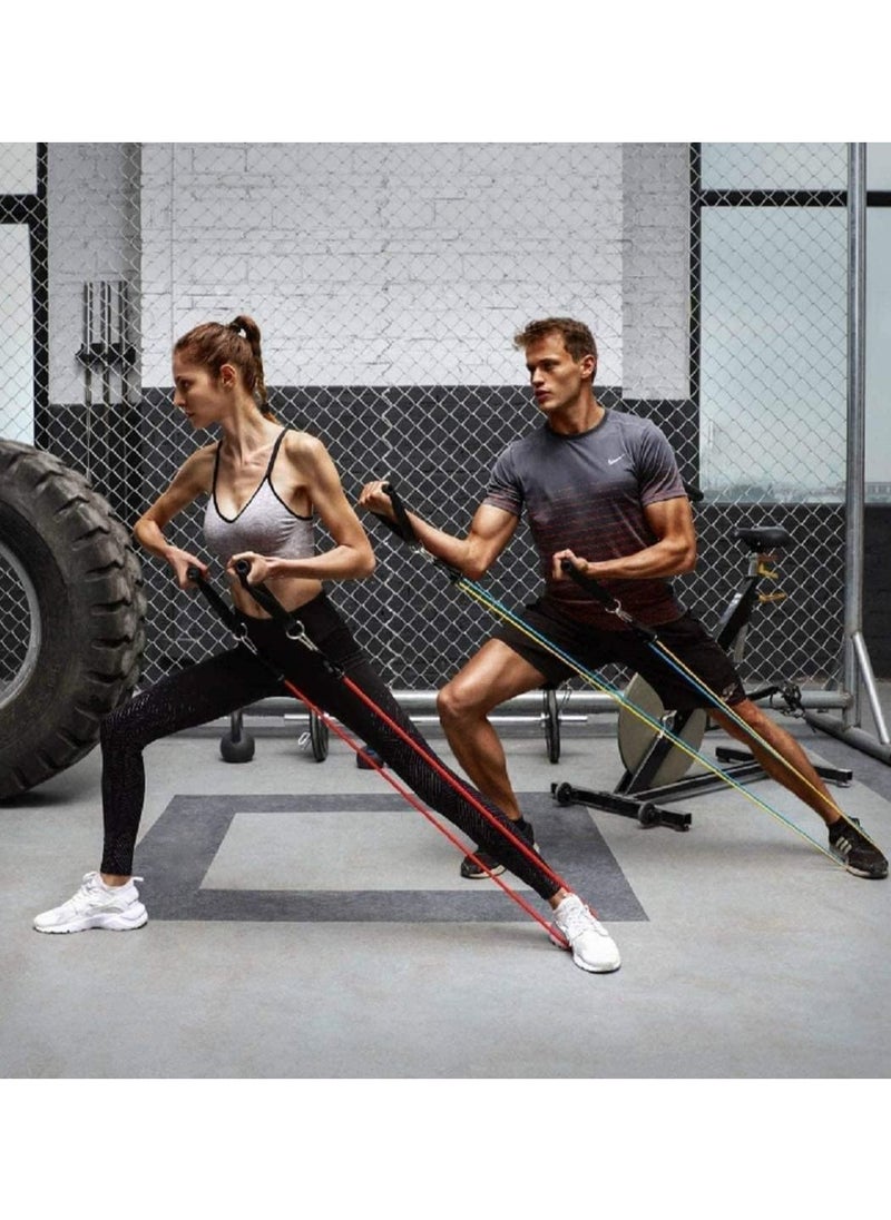 Resistance Fitness Home 11-Piece Set Fitness Training Straps Set - Multifunctional Elastic Pull Rope Fitness Workout Belt Set for Home Training and Sport Resistance Straps - pzsku/Z1B0A44A70E862A2DD227Z/45/_/1687087707/fedcd952-e3a1-4a5b-9ea7-833fd8e7b3c4