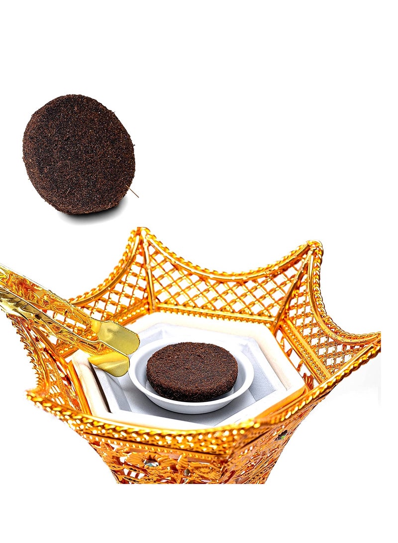 الصقر بخور فاطمة / حارق البخور 8 اقراص (150 جم) - Image 3