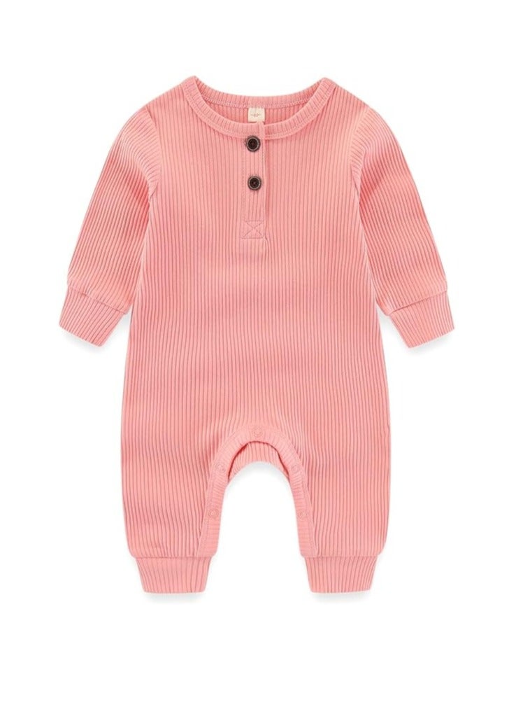 Newborn Baby Boys Girls One Piece Romper With Mitten Cuffs 3 Pack  - Image 2