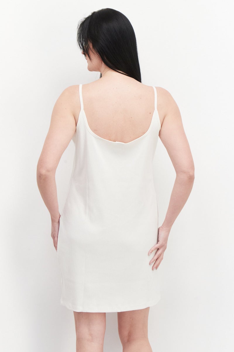 PUMA Women Sportswear Fit Sleeveless Outdoor Dress, Cream  - Image 2