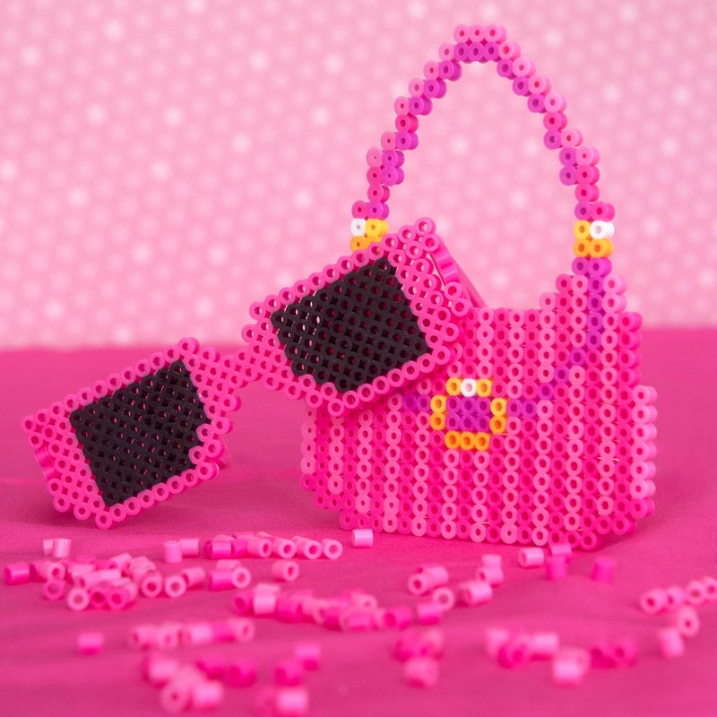 Perler خرز بيرلر الملتحم للحرف، 1000 قطعة، أبيض - Image 4