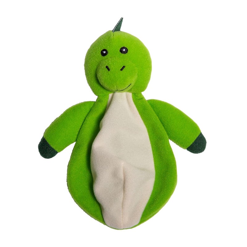 J.L. Childress J.L. Childress Boo Boo Zoo Reusable Ice Pack for Babies, Toddlers and Kids - Kids Ice Pack for Boo Boos - Soft Hug for Injuries, Fevers & Pain Relief - Reusable Gel Pack Boo Boo Buddy - Dinosaur 