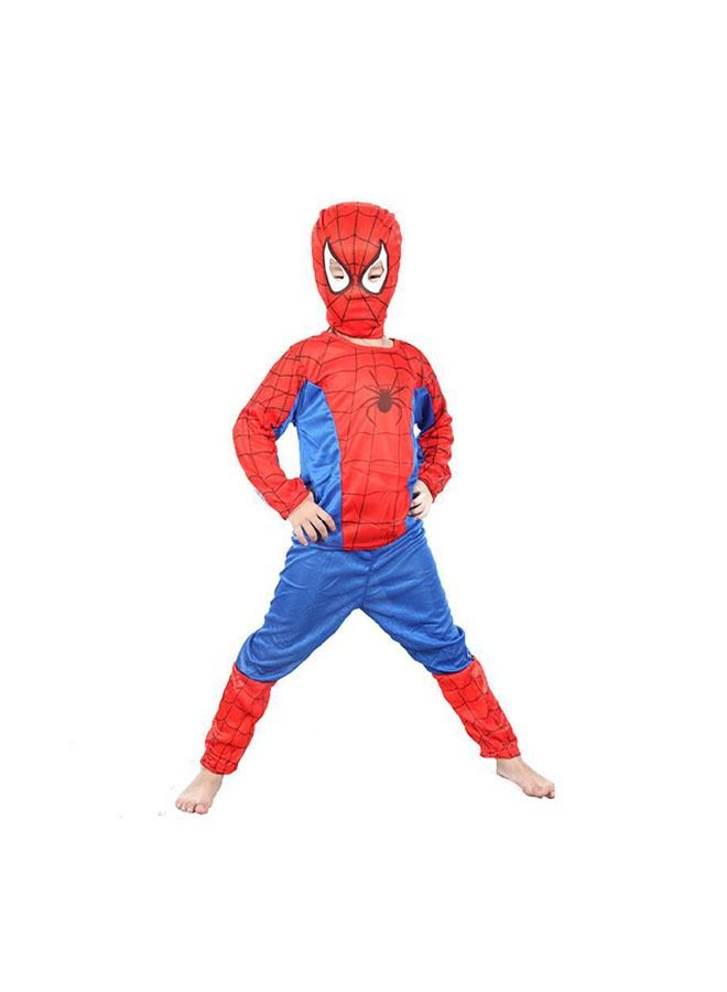 Superhero Spiderman Breathable Comfortable Themed Party Fancy Dress Cosplay Costume - Image 1