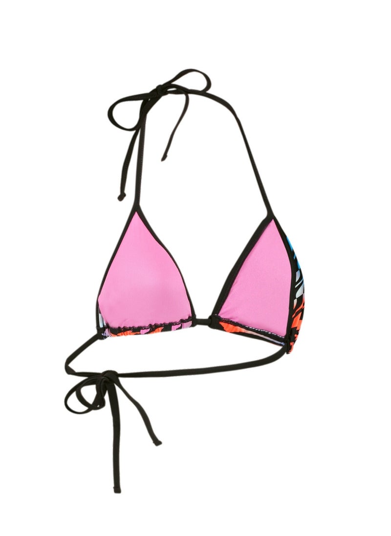 PUMA Swim Womens Formstrip Triangle Bikini Top  - Image 4
