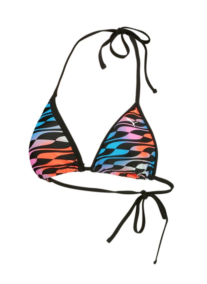 PUMA Swim Womens Formstrip Triangle Bikini Top  - Image 3