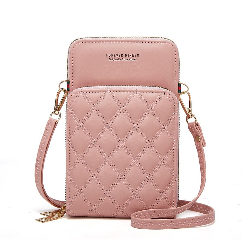Multifunctional Solid Color PU Leather Wallet, RFID Blocking Design Portable Daily Storage Purse for Cards Cash Coin Business Use - Image 1