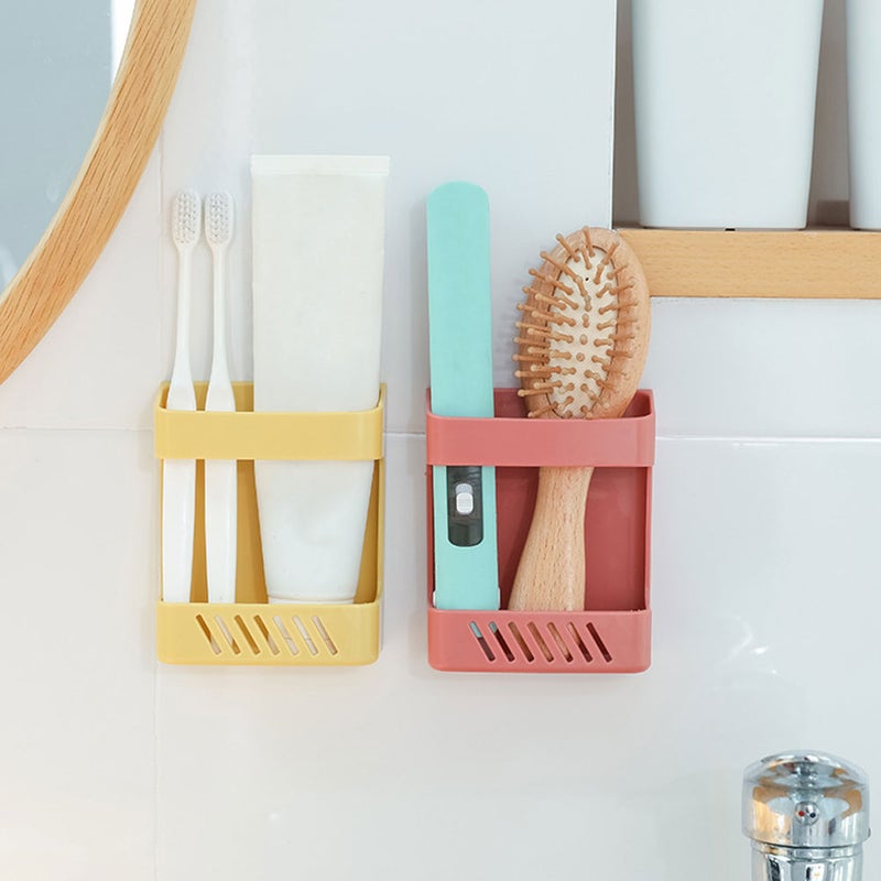4Pcs Wall-Mounted Boxes Storage Boxes Multi-functional Wall Holders - Image 4