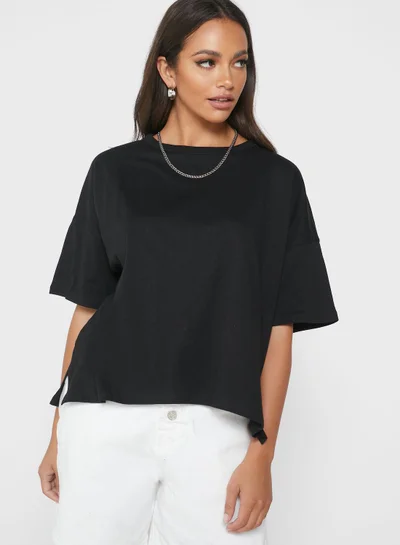 MANGO Classic Oversized T-Shirt