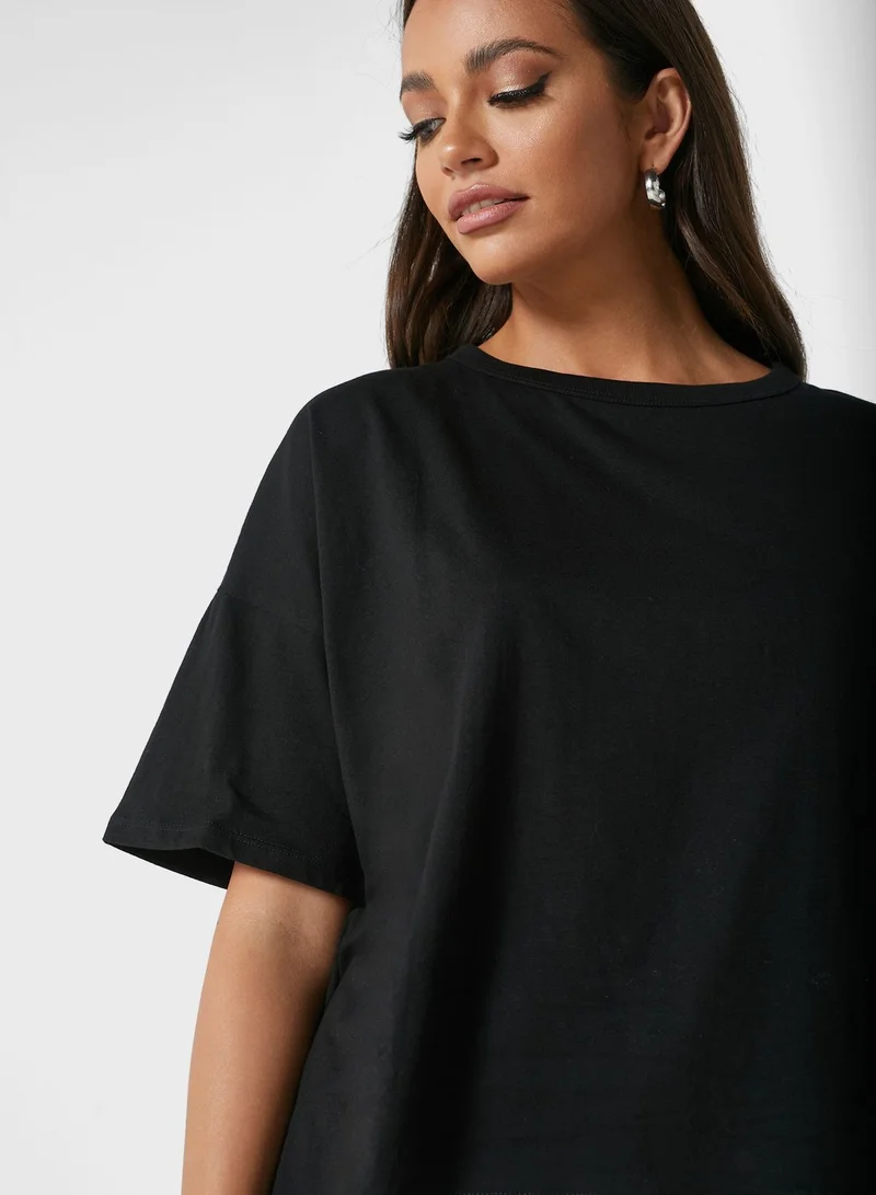 MANGO Classic Oversized T-Shirt