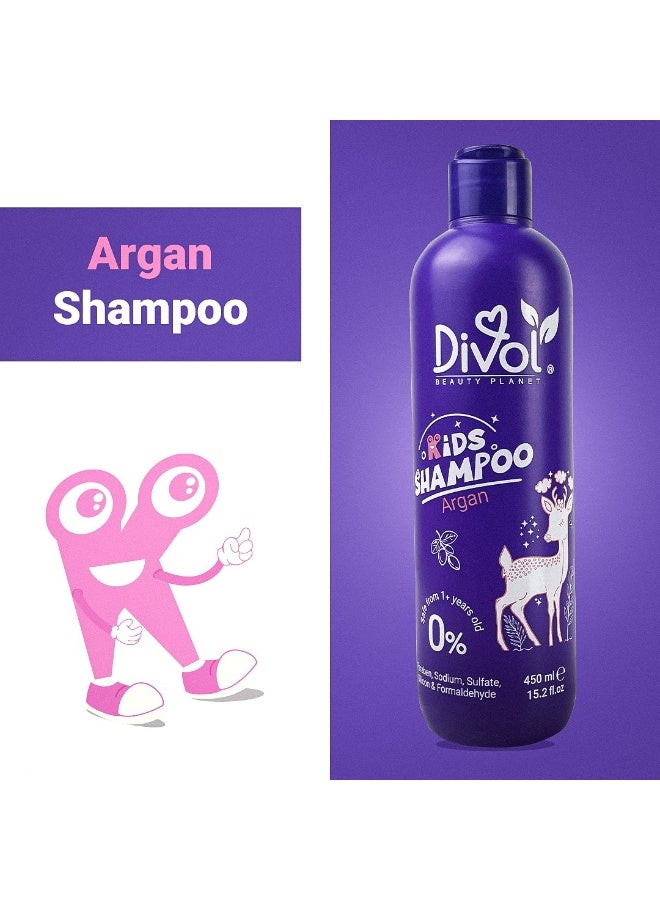 Divol Kids Shampoo Argan-450 Ml - Image 2