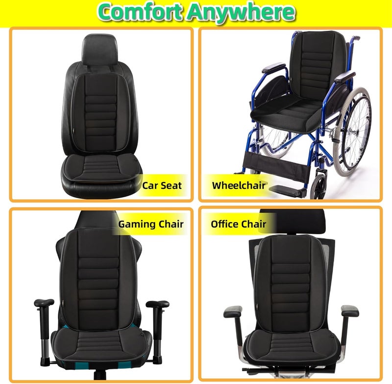 kingphenix Car Seat Cushion with Back Support Pillow - Image 5