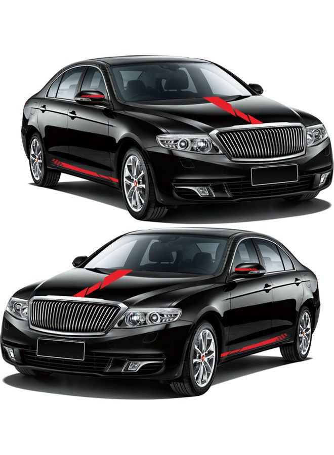 NIBEMINENT 5-Piece Decal Car Sticker - Image 3