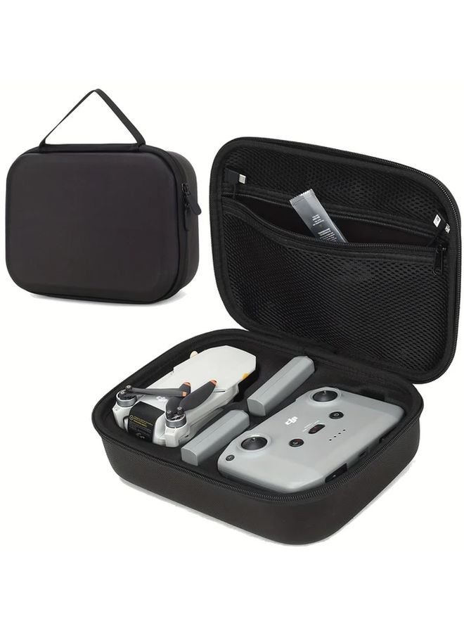 حقيبة حمل سوداء لطائرة DJI Mini 4K Mini 2 Mini 2 SE وإكسسواراتها - Image 2
