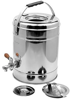 VINOD Steel Tea Urns 7.5 Ltrs Silver Tu007.5 1 Pc  - Image 2