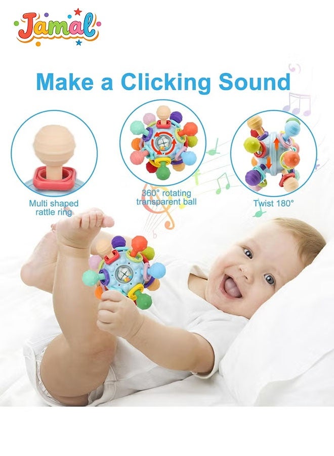 Jamal Baby Teething Toy & Sensory Development Toy, Infant Early Learning & Motor Skills Training Toy for Babies - Image 5