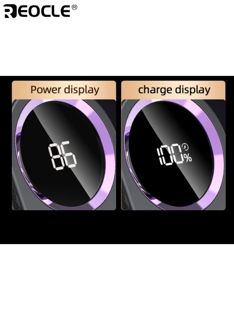 REOCLE USB Rechargeable Lint Remover with LCD Display and Type-C Charging Portable Fabric Shaver with Easy Clean Feature for Home Travel Clothes Care - Image 5