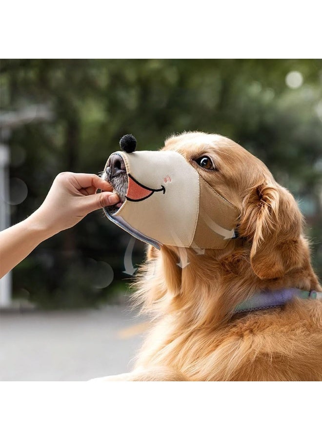 Dog Mouth Cover Mouth Mask Anti-bite Anti-bark Muzzle Small and Medium Dogs Large Dogs Anti-messy Eating Artifacts Pet Supplies - Image 5