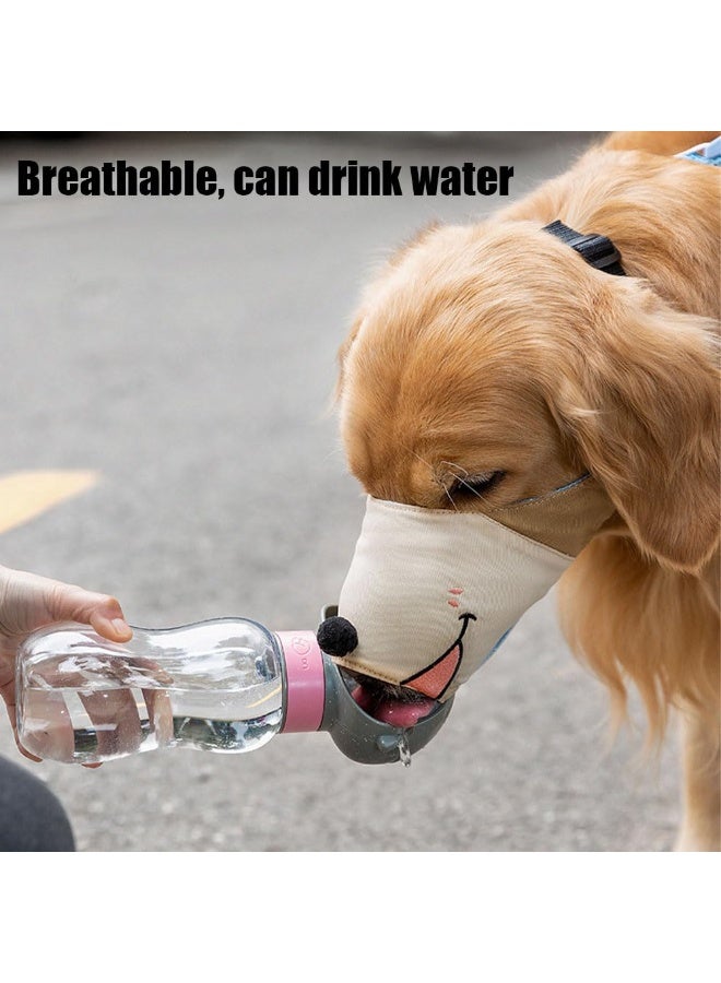 Dog Mouth Cover Mouth Mask Anti-bite Anti-bark Muzzle Small and Medium Dogs Large Dogs Anti-messy Eating Artifacts Pet Supplies - Image 3