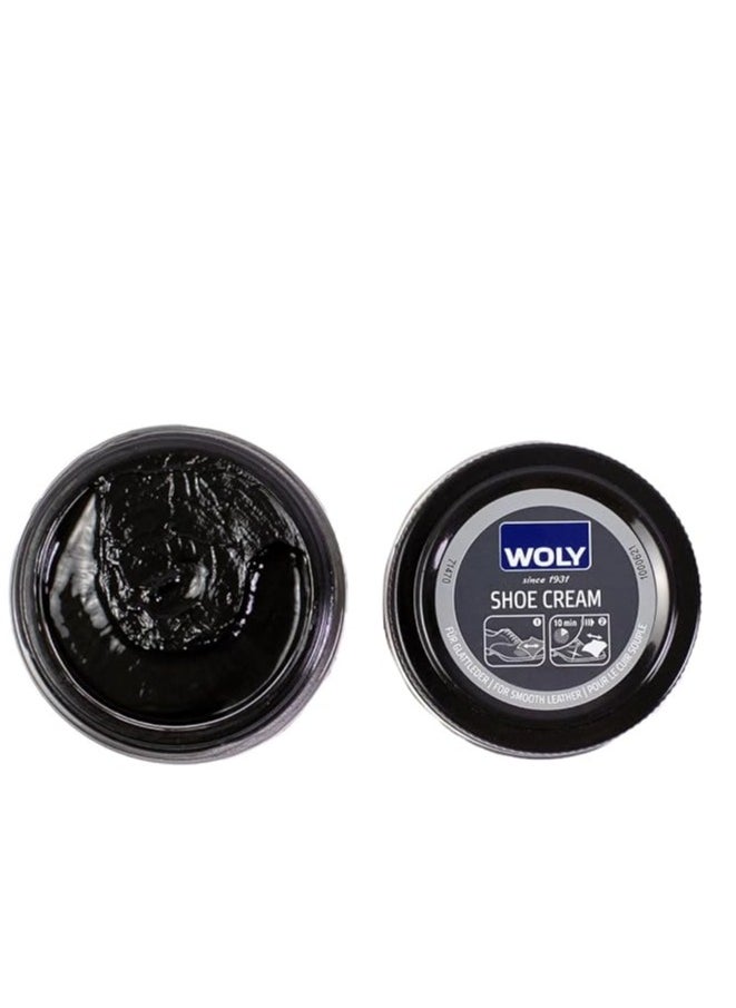 WOLY - Woly Shoe Cream Black 50ml - Image 1