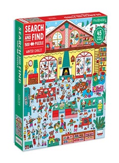 WINTER CHALET 500 PC SEARCH & FIND PUZZL 
