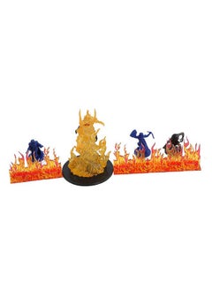 CZYY Wall of Fire Miniature (Set of 8) Spell Effects Flame Terrain for D&D, Dungeons and Dragons, Pathfinder and Other Tabletop RPG  - Image 3