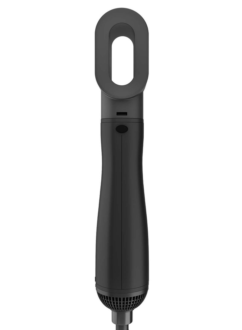 Rush Brush Plus 6 Air Styler - 5 Different Heads - 1300 Watts - 3 Heat/2Speeds - 30000 RPM - Ionic Technology - Black - Image 3