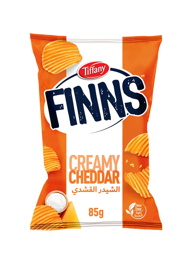 Tiffany رقائق البطاطس المقرمشة بالكريمة من فينس تشيدر المموجة - Image 1
