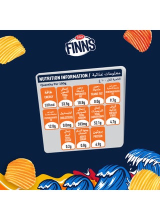 Finns Creamy Cheddar Crinkled Cut Potato Chips - view 3