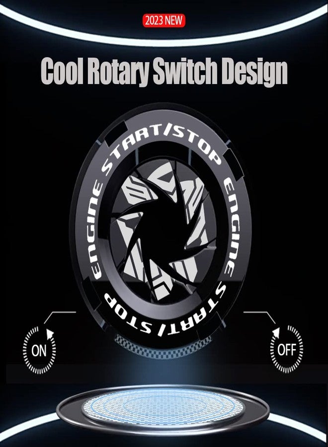 Tybasthe Rotary Start Button Cover, Transformers Car Accessories, Engine Start Stop Button Cover, Autobots Car Stickers, Interior Decor, Inter Cover - Image 3