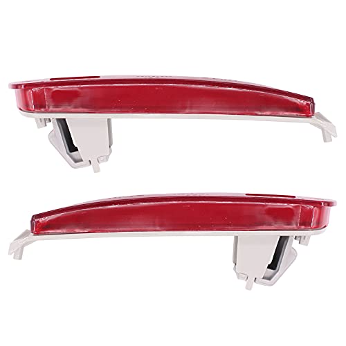 ApplianPar Rear Bumper Reflector Cover for Nissan Kicks 2018-2023, Murano 2009-2014, Quest Juke 2011-2017, Rogue 2021-2023, Sentra 2013-2019, Infiniti FX35 FX50 2009-2013, QX70 2014-2017 - Image 3