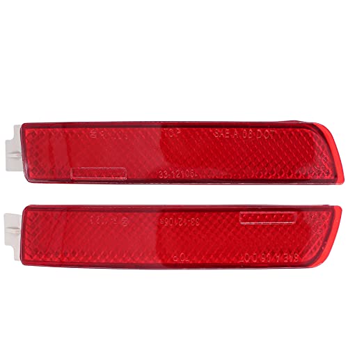 ApplianPar Rear Bumper Reflector Cover for Nissan Kicks 2018-2023, Murano 2009-2014, Quest Juke 2011-2017, Rogue 2021-2023, Sentra 2013-2019, Infiniti FX35 FX50 2009-2013, QX70 2014-2017 - Image 1