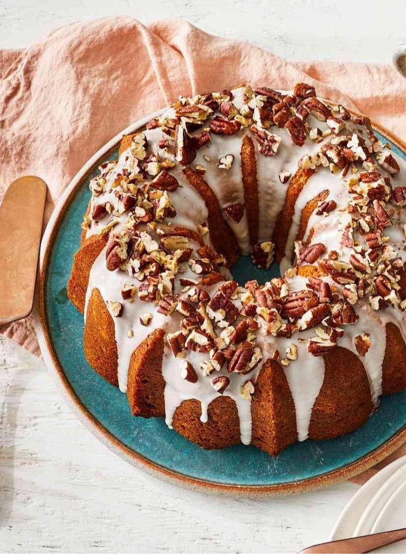 BLACKSTONE Silicon Fluted Tube Cake Pan, Non-Stick Bundt Pan for Baking, Heat Resistant & Dishwasher Safe 25x10.5cm - Image 4