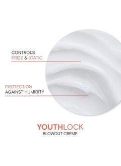 Joico YouthLock Blowout Crème Formulated With Collagen | Youthful Body & Bounce | Strengthen & Protect | Reduce Breakage & Frizz | Soften & Detangle Hair | Boost Shine | Sulfate Free | With Arginine - pzsku/Z1B0C4FBAB4F91764C178Z/45/_/1738405944/c77314cc-540a-4496-a1b2-0786edd8505f