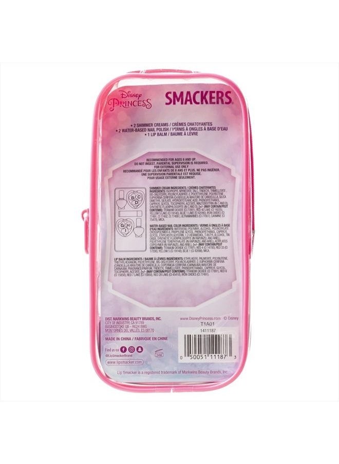 Lip Smacker Disney Princess Pouch Makeup Set And Bag For Girls  - Image 5