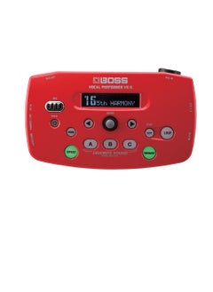 BOSS VE-5 Vocal Performer - Compact Vocal Processor (RED)