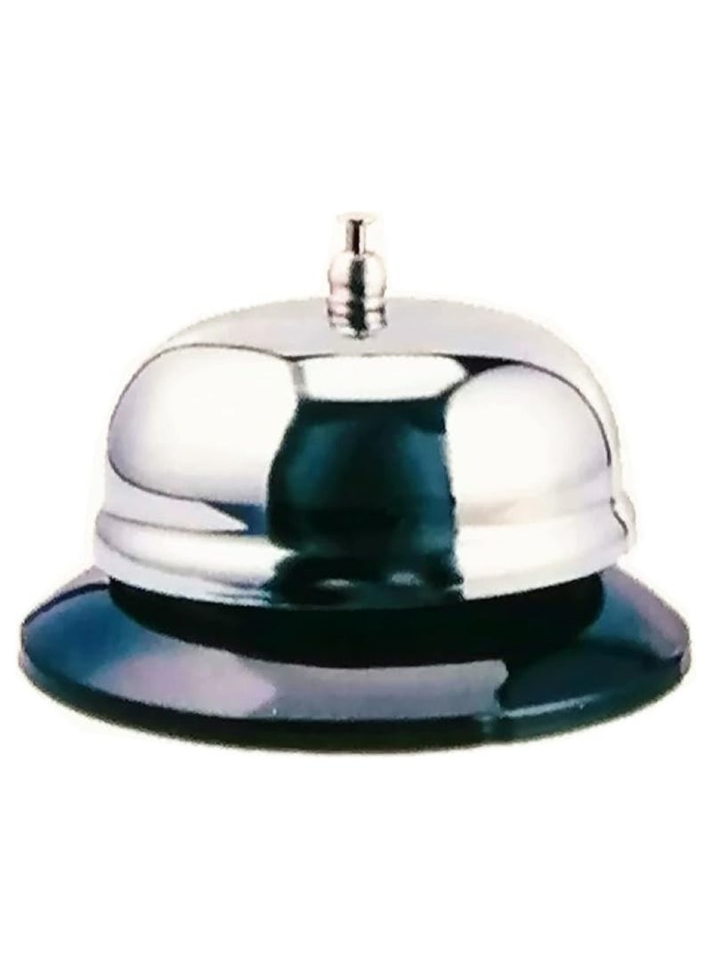 أم بي جرس طاولة معدني للاستقبال فضي - Image 2