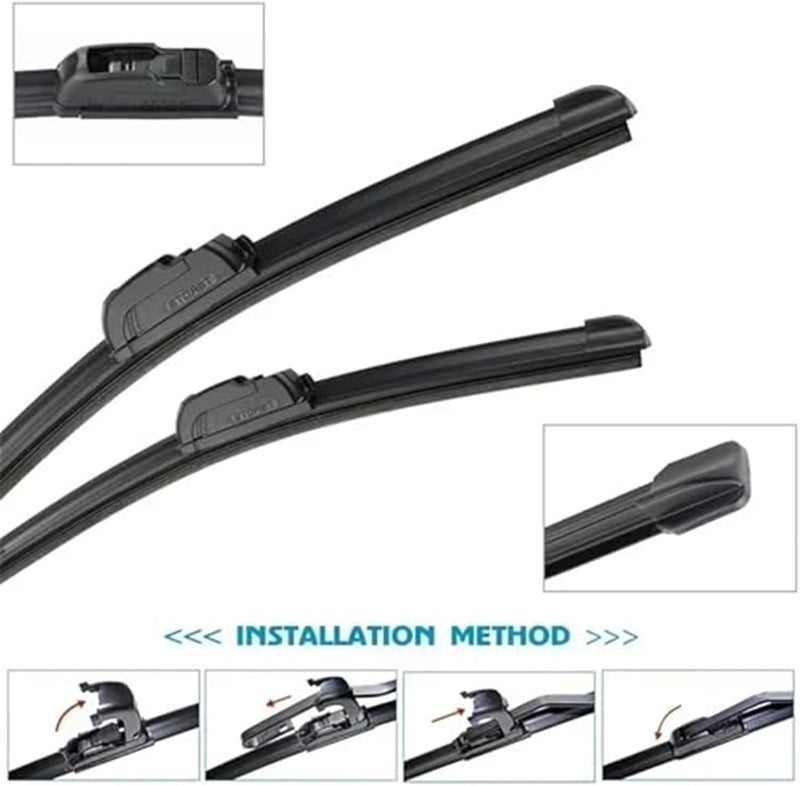 Wivplex Car Front Wiper Blades for Nissan Tiida C11 - Image 3