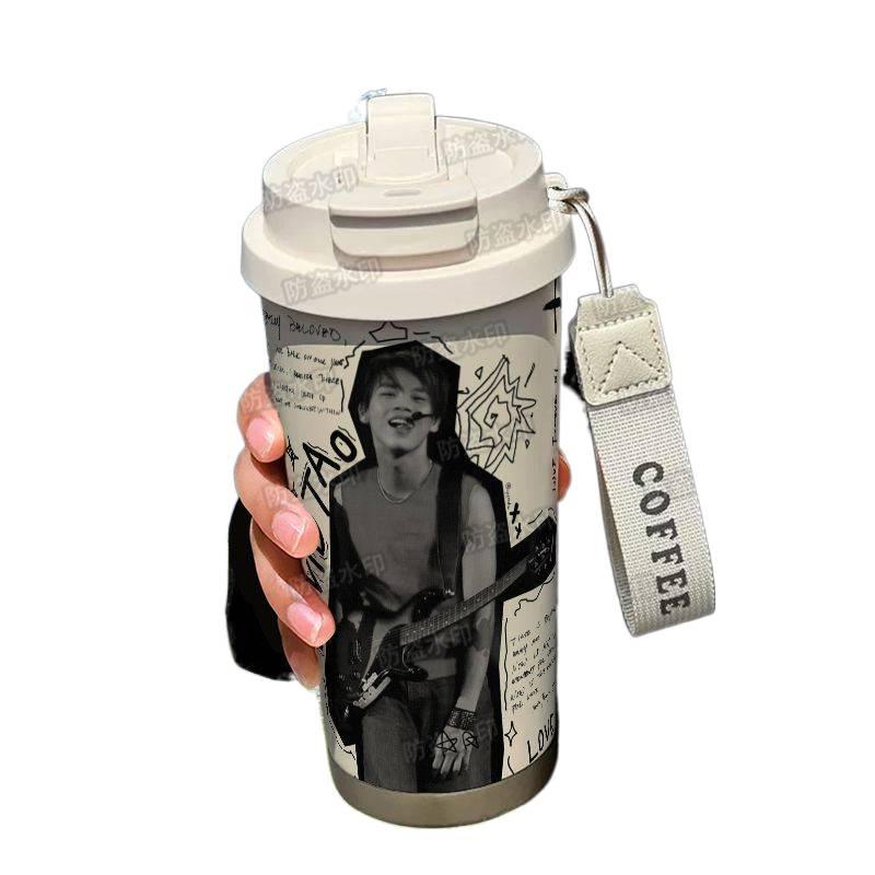 كوب قهوة من ستانلس ستيل، 350 ml من الستانلس ستيل - Image 1