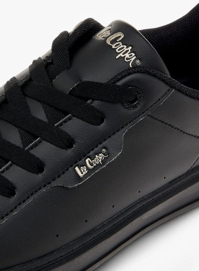 Lee Cooper Women's Panelled Sneakers with Lace-Up Closure