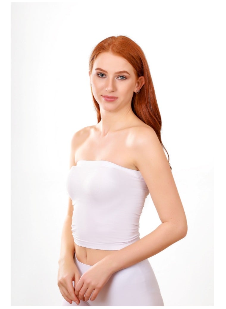 Selina Wear - "Effortless Elegance: Women's Strapless Top" - Image 1