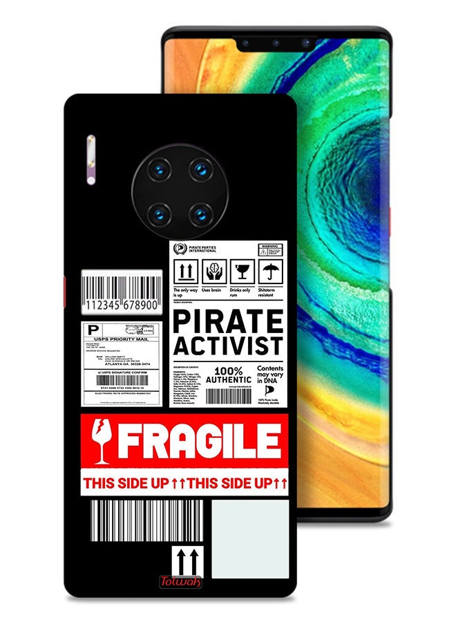 Tolwak Huawei Mate 30 Pro 4G Protective Case Cover Private Activist Fragile Sticker - Image 1