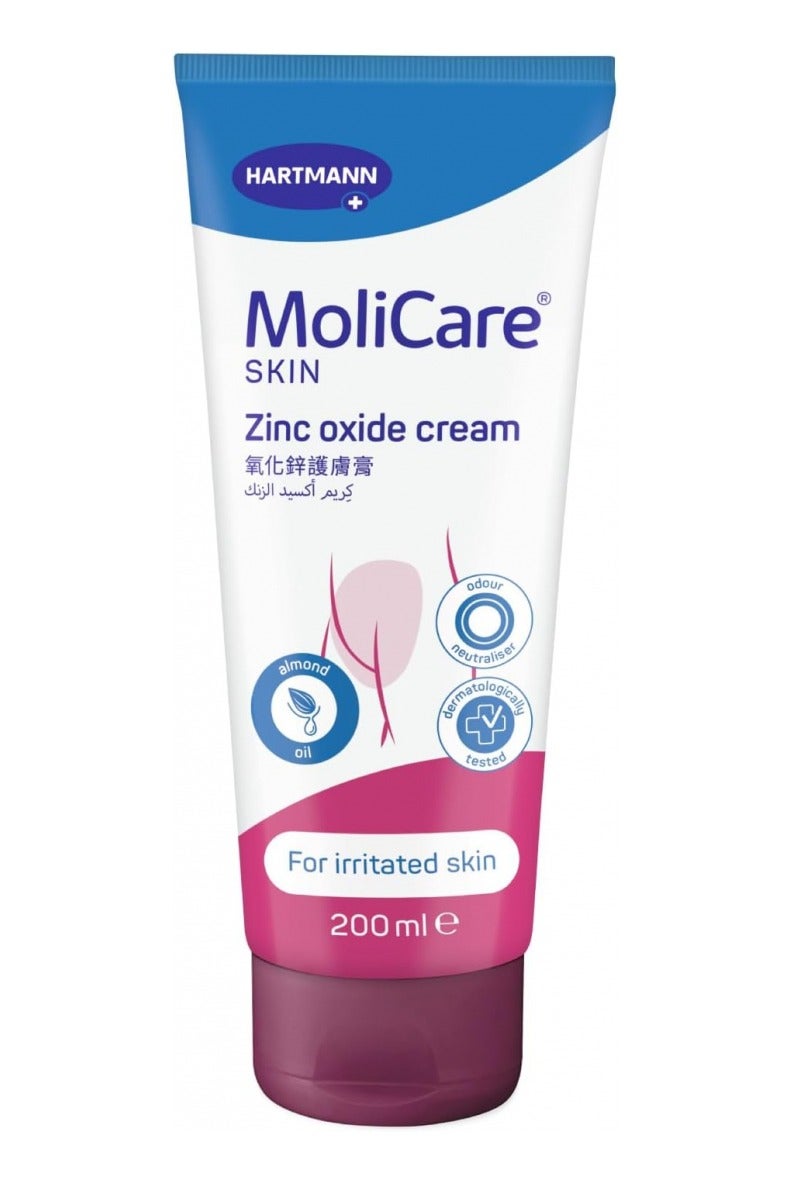 Hartmann Molicare Skin Zinc Oxide Cream, 200 ml - Image 1