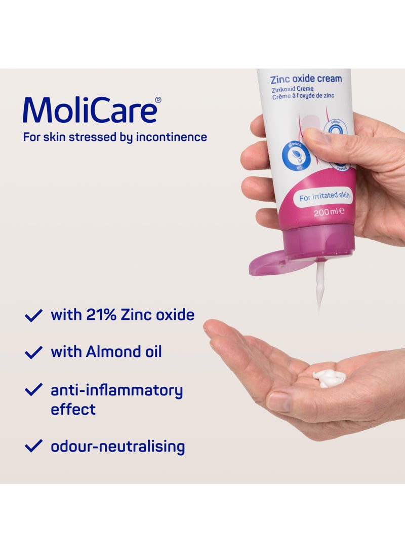 Hartmann Molicare Skin Zinc Oxide Cream, 200 ml - Image 5