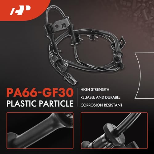 A-Premium حساس سرعة العجلات ABS من A-Premium متوافق مع طرازات هيونداي - إلنترا 2012-2016، إلنترا GT 2013-2017 - الجهة الأمامية اليسرى للسائق، استبدال# 59810-A5300، 59810 A5300 - Image 4