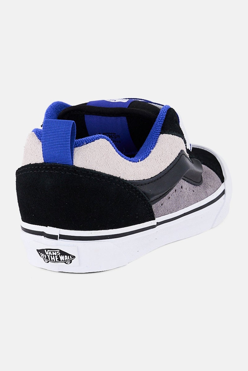 VANS Women Knu Skool Lace Up Skateboarding Shoes, Multicolor - Image 3