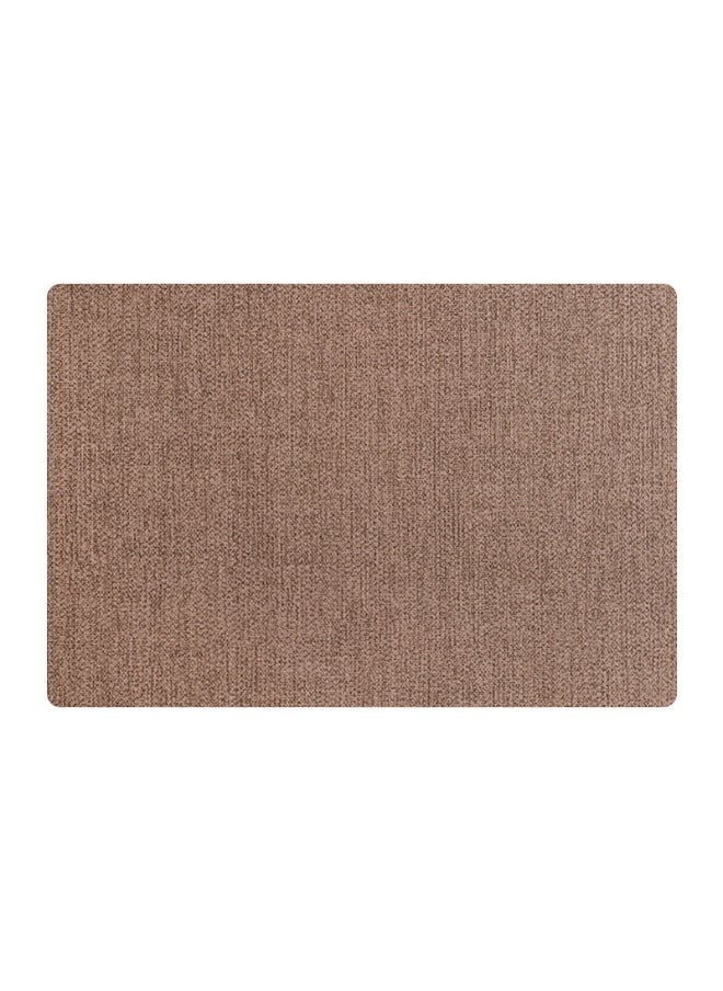 NIBEMINENT 2pcspvc Leather Table Mat Tabletop Decoration Pot And Bowl Mat Table Kitchen Supplies  - Image 1