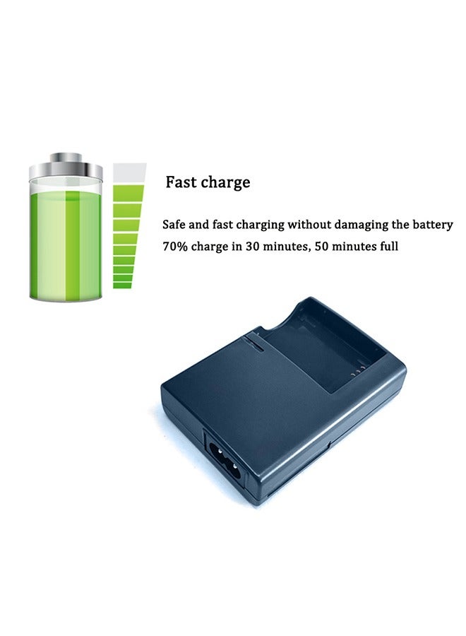 NB5L Battery Charger, CB-2LXE Cameras Charger, Compatible with Canon PowerShot S100, S110, SD790IS, SD850IS, SD870IS, SD880IS, SD890IS, SD970IS, SD990IS, SX200IS, SX210IS, SX220IS, SX230HS Etc Cameras - Image 3